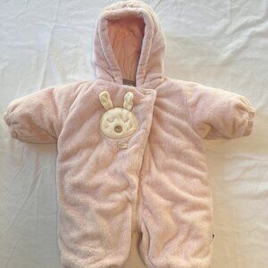 Absorba Pink Baby Winter Jumpsuit Coat